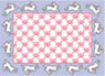 Dollhouse Miniature Rug: Bunny Hop